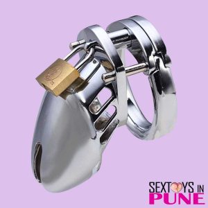 3 Size Metal Male Chastity Device Belt Cock Cages BDSM-022