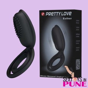PRETTY LOVE ESTHER Vibrating Cock Ring CR-022