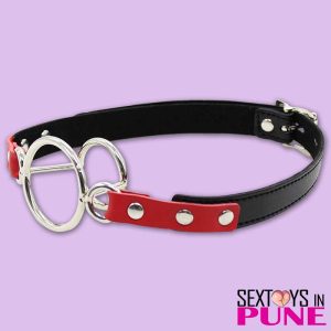 Double Metal Ring Gag for Him & Her BDSM-003