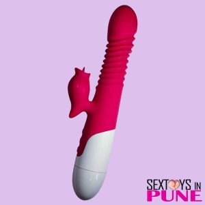 Lisa Thrusting Stretch Rabbit Vibrator RV-046