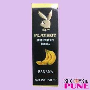 Playboy Lubricant Water Based Gel-Banana Flavoured CGS-031