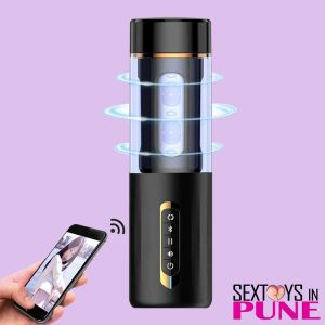 OMYSKY App Control Deep Vagina Masturbator FM-061